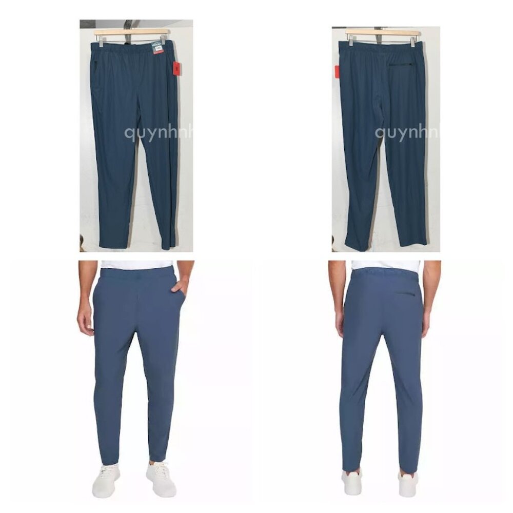 Glacier Men's Active Pant in blue
